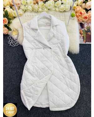 ЖИЛЕТКА ТКАНЬ ПЛАЩЕВКА СИНТЕПОН С ПОДКЛАДКА