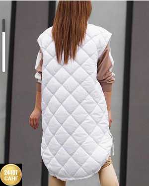 ЖИЛЕТКА ТКАНЬ ПЛАЩЕВКА СИНТЕПОН С ПОДКЛАДКА