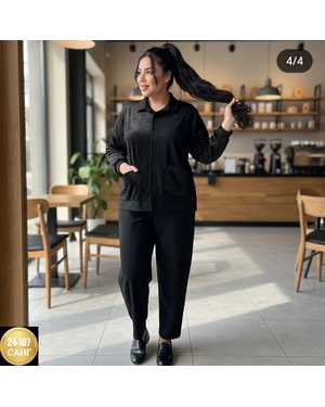 ЖЕНСКИЙ КОСТЮМ ДВОЙКА ТКАНЬ ТРИКОТАЖ + ВЕЛЮР