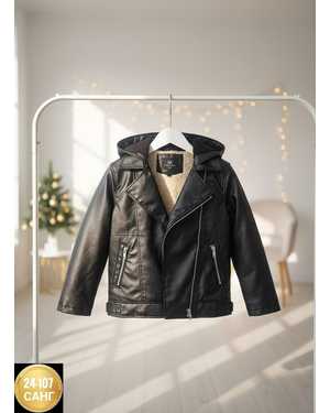 ДУБЛЁНКА ТКАНЬ КОЖА С МЕХОМ