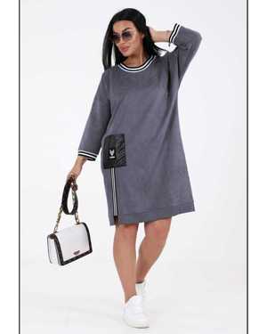 ПЛАТЬЕ ТКАНЬ МИКРО ВЕЛЬВЕТ