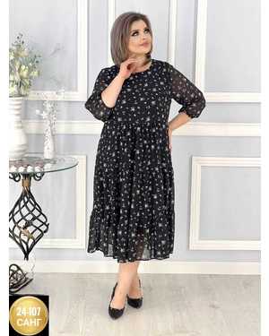 ПЛАТЬЕ ТКАНЬ ШИФОН