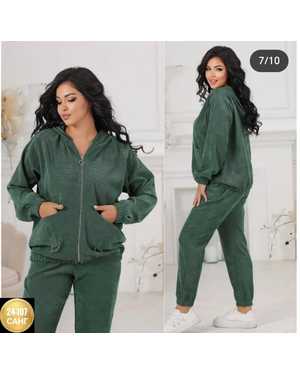 ЖЕНСКИЙ КОСТЮМ ДВОЙКА ТКАНЬ ВЕЛЬВЕТ