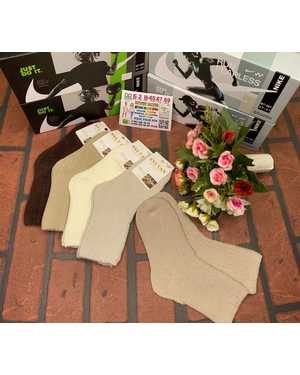 ДЕТСКИЕ НОСКИ 10 ПАР СОСТАВ: ШЕРСТЬ ЛАМЫ 85%, ПОЛИАМИД 15% ВОЗРАСТ: 3-8 ЛЕТ РАЗМЕР: РАЗМЕР: 3-4, 5-6, 7-8