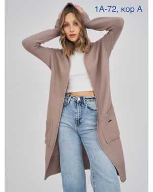КАРДИГАН ТКАНЬ ШЕРСТЬ И АКРИЛ
