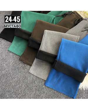 ШТАНЫ ТКАНЬ ТРОЕЧКА С НАЧЁСОМ