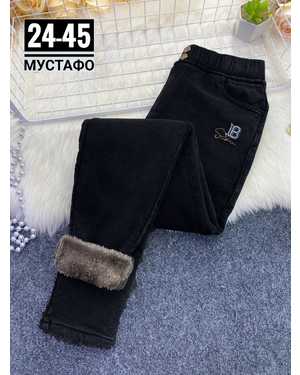 ДЖИНСЫ ТКАНЬ ДЖИНСЫ С МЕХОМ