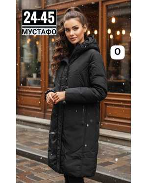 КУРТКА ТКАНЬ ПЛАЩЕВКА С ПОЛНОЙ ПОДКЛАДКОЙ (НАПОЛНИТЕЛЬ ХОЛОФАЙБЕР)