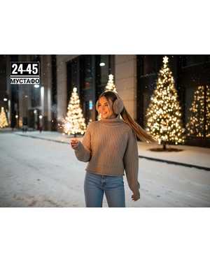 СВИТЕР ТКАНЬ КАШЕМИР