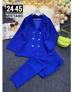 ЖЕНСКИЙ КОСТЮМ ДВОЙКА ТКАНЬ БАРБИ С ПОДКЛАДКА