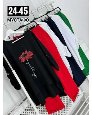 ЖЕНСКИЙ КОСТЮМ ДВОЙКА ТКАНЬ БЕНГАЛИН