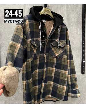ВЕТРОВКА ТКАНЬ ФЛАНЕЛЬ С МЕХОМ