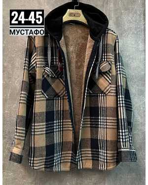 ВЕТРОВКА ТКАНЬ ФЛАНЕЛЬ С МЕХОМ