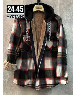 ВЕТРОВКА ТКАНЬ ФЛАНЕЛЬ С МЕХОМ