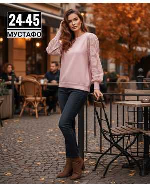 СВИТЕР ТКАНЬ ТЁПЛЫЙ КАШЕМИР ЛАПША