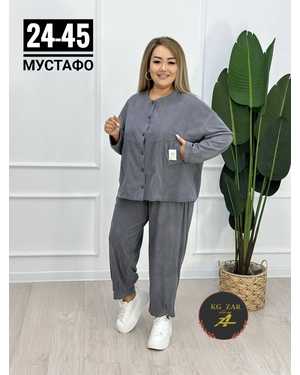 ЖЕНСКИЙ КОСТЮМ ДВОЙКА В РАЗМЕР ТКАНЬ ВЕЛИВЕТ