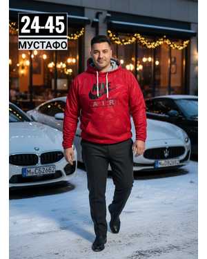 ХУДИ ТКАНЬ ФЛИС С НАЧЕСОМ ВНУТРИ