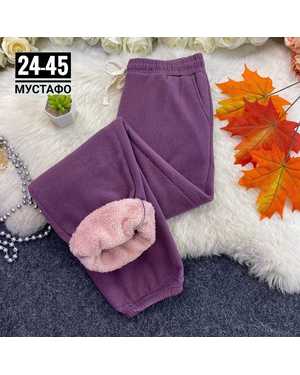 ШТАНЫ ТКАНЬ ФЛИС С МЕХОМ