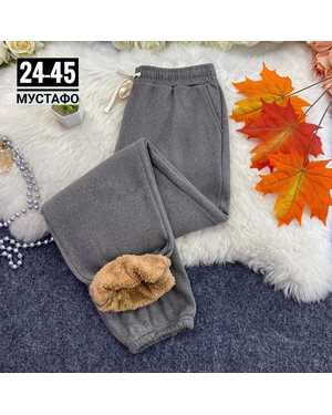 ШТАНЫ ТКАНЬ ФЛИС С МЕХОМ