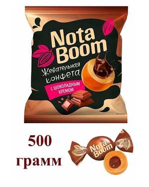 Конфеты жевательные НОТА БУМ 500гр