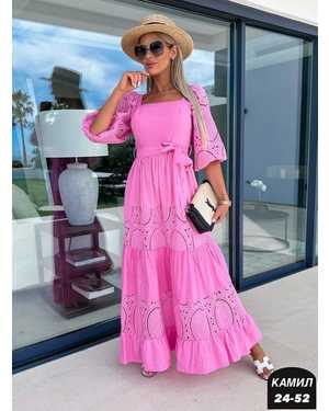 ПЛАТЬЕ ТКАНЬ ХБ / МАРЛЁВКА