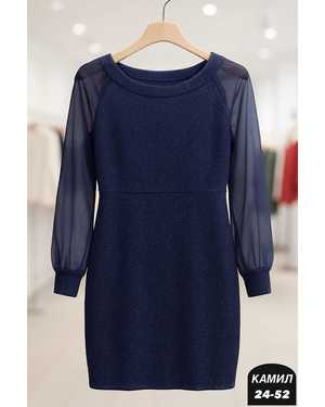 ПЛАТЬЕ ТКАНЬ МЯГКАЯ ВЯЗАНАЯ ТКАНЬ С БЛЕСКОМ