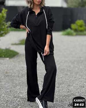 ЖЕНСКИЙ КОСТЮМ ДВОЙКА ТКАНЬ ЛАПША