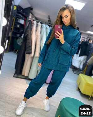 ЖЕНСКИЙ КОСТЮМ ТКАНЬ МИКРО ВИЛИВЕТ