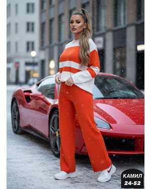 ЖЕНСКИЙ КОСТЮМ ДВОЙКА ТКАНЬ КАШЕМИРОВЫЙ ЛАПША