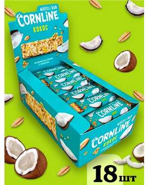 Батончики из цельных злаков В упаковке 18шт