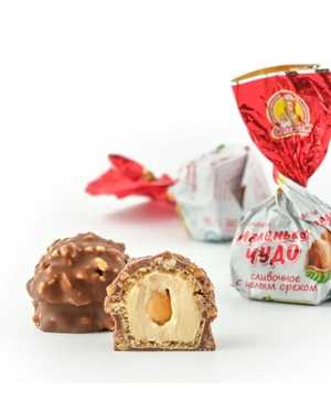 Вафельные конфеты с нежной шоколадно-кремовой начинкой 500гр