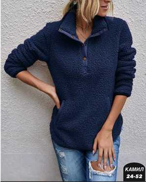 ТОЛСТОВКА ТКАНЬ БАРАШЕК