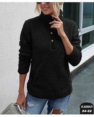 ТОЛСТОВКА ТКАНЬ БАРАШЕК