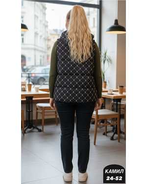 ЖИЛЕТКА ТКАНЬ ФАБРИЧНЫЙ КИТАЙ