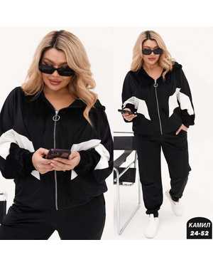 ЖЕНСКИЙ КОСТЮМ ДВОЙКА ТКАНЬ БАМБУК