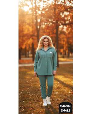 ЖЕНСКИЙ КОСТЮМ ДВОЙКА ТКАНЬ ВИЛЬВЕТ