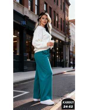 ШТАНЫ ТКАНЬ ТРОХНИТКА С НАЧЁСОМ