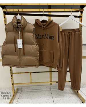 ЖЕНСКИЙ КОСТЮМ ТРОЙКА ТКАНЬ ФЛИС