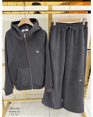 Женский костюм Утеплённый с начесом Фабричный Китай