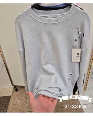 СВИТЕР ТКАНЬ ВЯЗКА