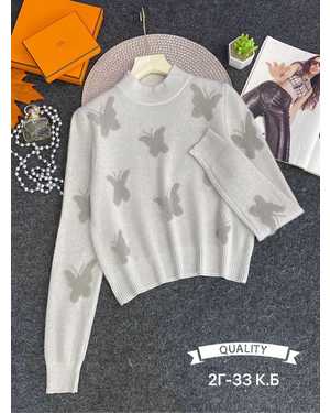 СВИТЕР ТКАНЬ КАШМИР