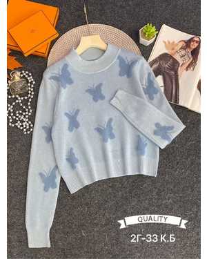 СВИТЕР ТКАНЬ КАШМИР