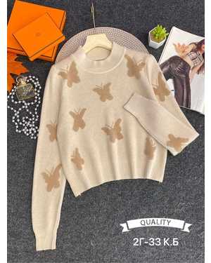 СВИТЕР ТКАНЬ КАШМИР