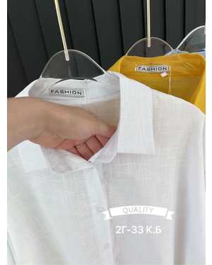 БЛУЗКА ТКАНЬ ХЛОПОК