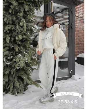 ЖЕНСКИЙ КОСТЮМ ДВОЙКА ТКАНЬ ДВУХСТОРОННИЙ ФЛИС