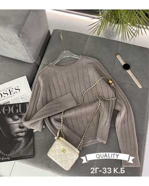 СВИТЕР ТКАНЬ ВЯЗКА