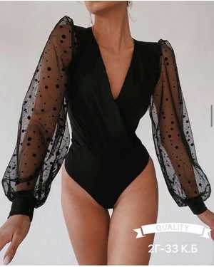 БОДИ В РАЗМЕР ТКАНЬ ОСНОВА ТРИКОТАЖ РУКАВА ФАТИН