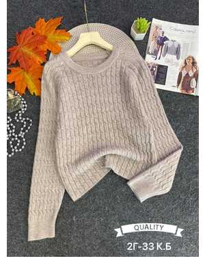 СВИТЕР ТКАНЬ ВЯЗКА