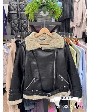 ДУБЛЕНКА В РАЗМЕР ТКАНЬ ЭКО-КОЖА