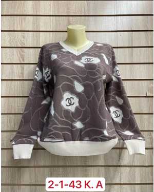 СВИТЕР ТКАНЬ ХЛОПОК